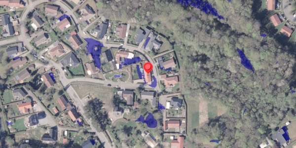 Ekstrem regn på Frederikshaldparken 22, 8300 Odder