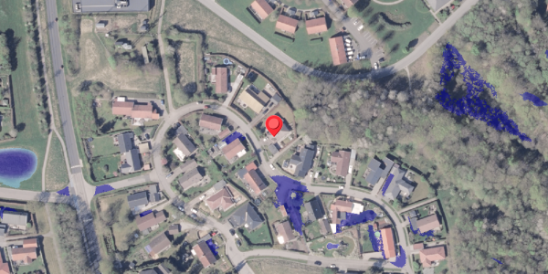 Ekstrem regn på Frederikshaldparken 25, 8300 Odder