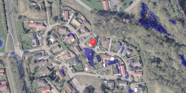 Ekstrem regn på Frederikshaldparken 27, 8300 Odder