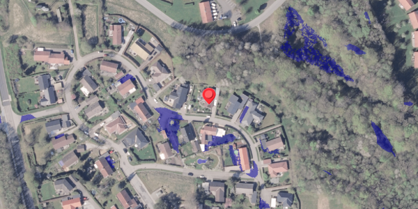 Ekstrem regn på Frederikshaldparken 29, 8300 Odder
