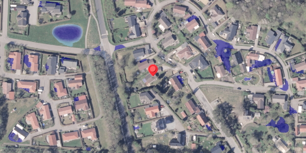 Ekstrem regn på Frederikshaldparken 53, 8300 Odder