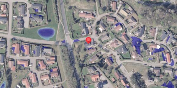 Ekstrem regn på Frederikshaldparken 57, 8300 Odder