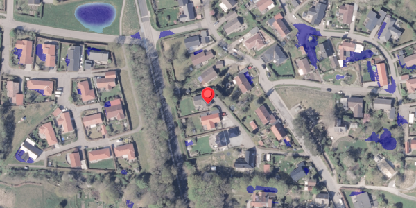 Ekstrem regn på Frederikshaldvej 37D, 8300 Odder