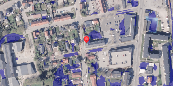 Ekstrem regn på Gersdorffsgade 2H, 8300 Odder