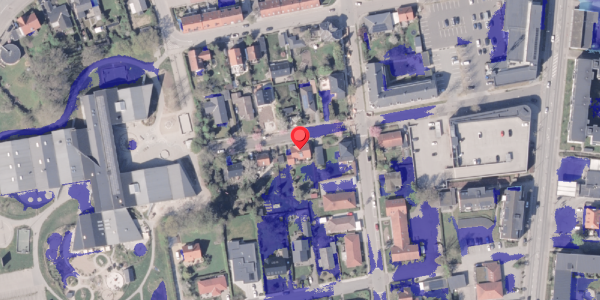 Ekstrem regn på Gersdorffsgade 13, 8300 Odder