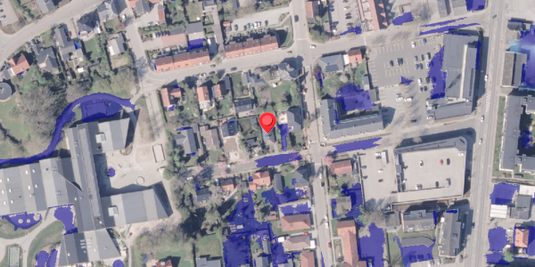 Ekstrem regn på Gersdorffsgade 14, 8300 Odder