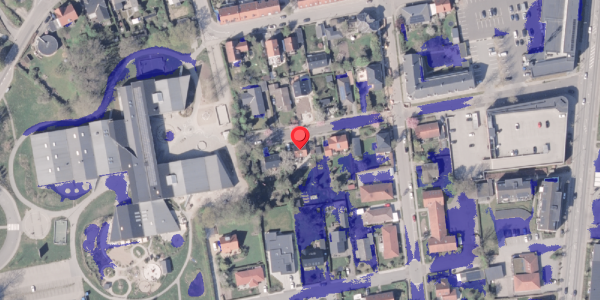 Ekstrem regn på Gersdorffsgade 15, 8300 Odder