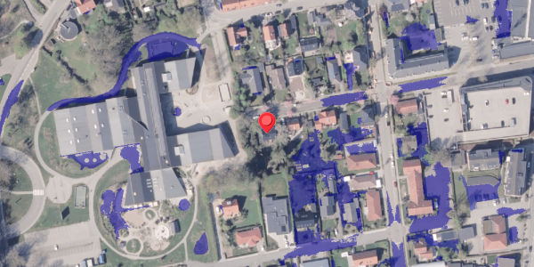 Ekstrem regn på Gersdorffsgade 17, 8300 Odder