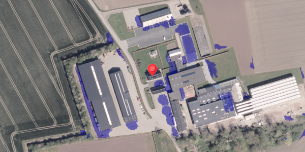 Ekstrem regn på Grindsnabevej 25, 8300 Odder