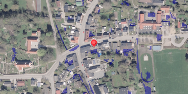 Ekstrem regn på Gylling Skolegade 4, 8300 Odder
