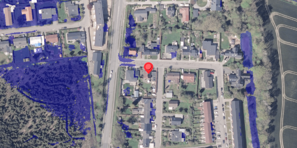 Ekstrem regn på Hagemannsgade 4, 8300 Odder