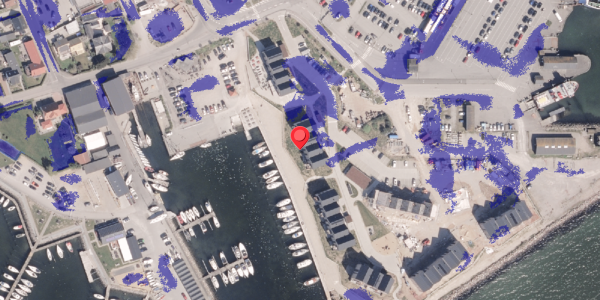 Ekstrem regn på Havnegade 2B, 8300 Odder
