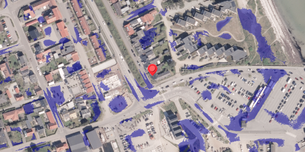Ekstrem regn på Havnegade 6, 8300 Odder