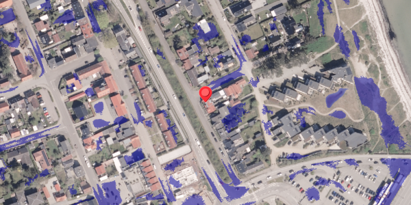 Ekstrem regn på Havnegade 18, 8300 Odder