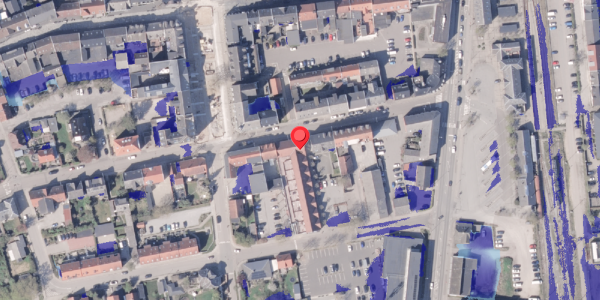 Ekstrem regn på Holsteinsgade 11A, 8300 Odder