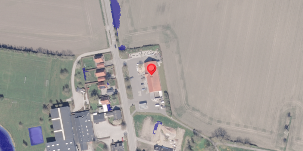 Ekstrem regn på Hovedgaden 40, 8300 Odder