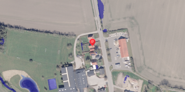 Ekstrem regn på Hovedgaden 41, 8300 Odder
