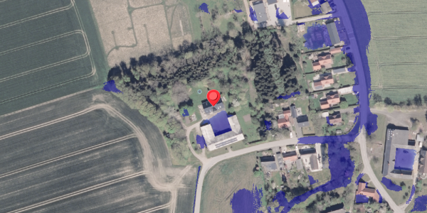 Ekstrem regn på Kirkevej 10, 8300 Odder