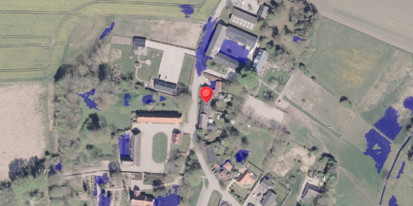 Ekstrem regn på Kirkevej 49, 8300 Odder