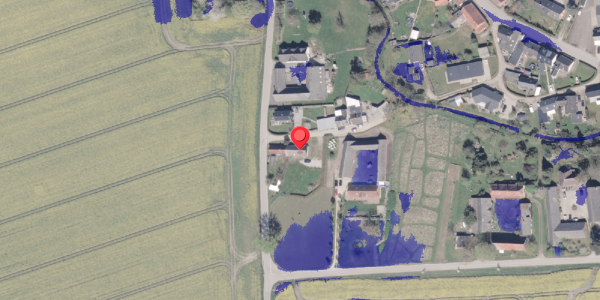 Ekstrem regn på Krogen 4, 8300 Odder