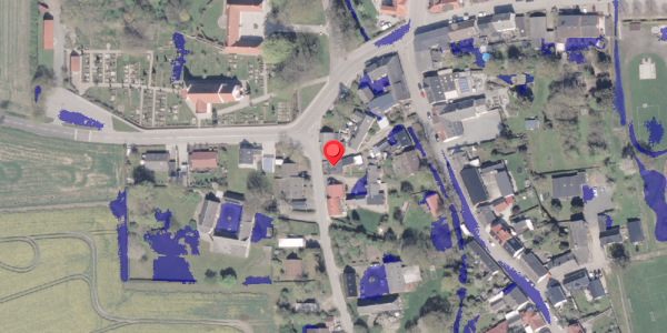 Ekstrem regn på Krogsgade 1, 8300 Odder
