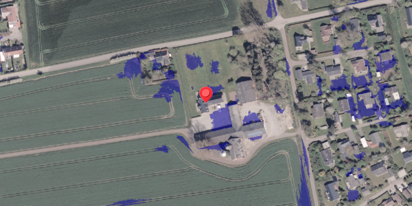 Ekstrem regn på Kystvejen 280, 8300 Odder