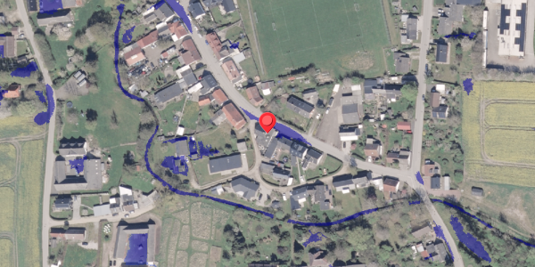 Ekstrem regn på Købmagergade 28B, 8300 Odder
