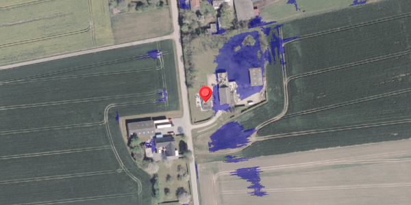 Ekstrem regn på Lemmestrupvej 9, 8300 Odder