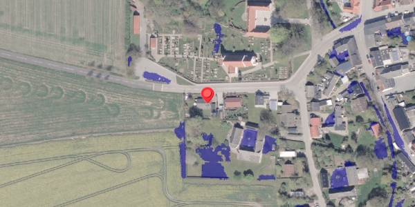 Ekstrem regn på Lerdrupvej 7, 8300 Odder