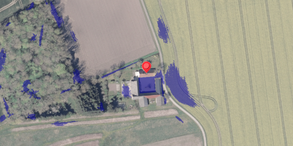 Ekstrem regn på Madikrogvej 25, 8300 Odder