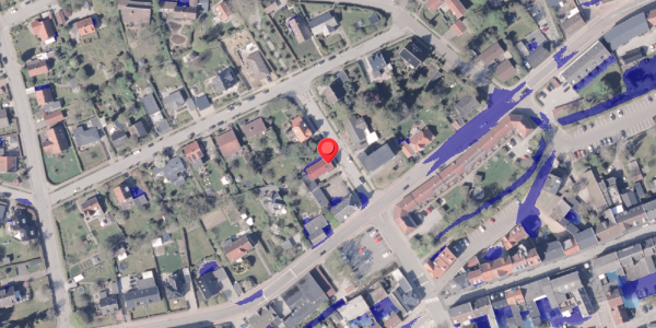 Ekstrem regn på Nygade 7, 8300 Odder