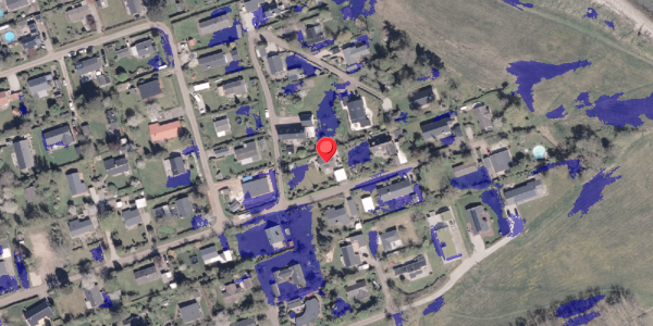 Ekstrem regn på Næsvej 80, 8300 Odder
