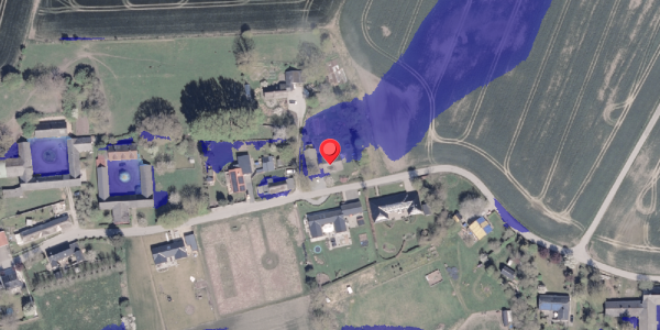 Ekstrem regn på Nølev Byvej 21, 8300 Odder