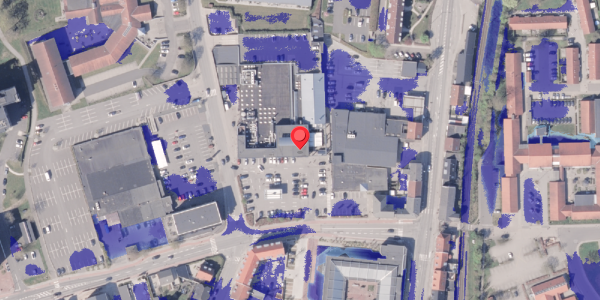 Ekstrem regn på Nørregade 6, 8300 Odder