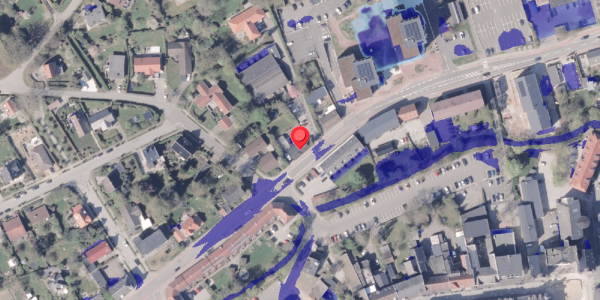 Ekstrem regn på Nørregade 24, 8300 Odder
