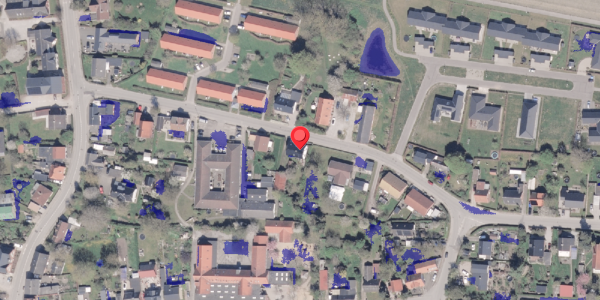 Ekstrem regn på Otto Møllersgade 10, 8300 Odder
