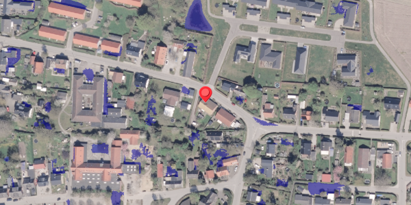 Ekstrem regn på Otto Møllersgade 14, 8300 Odder