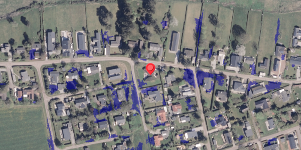 Ekstrem regn på P.Baatrupsvej 46, . , 8300 Odder