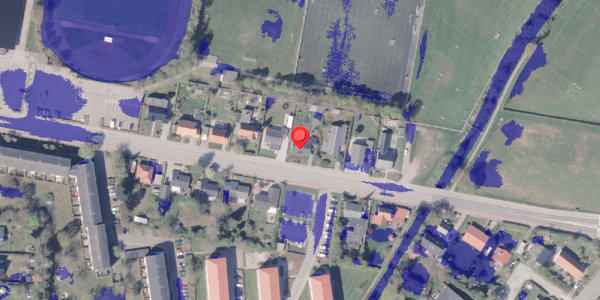Ekstrem regn på Parkvej 23, 8300 Odder