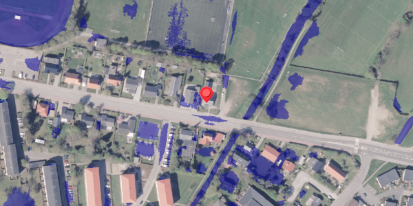 Ekstrem regn på Parkvej 29, 8300 Odder