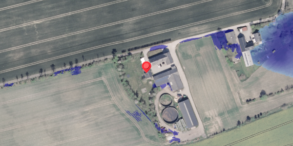 Ekstrem regn på Petersholmsvej 36, 8300 Odder