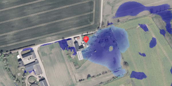 Ekstrem regn på Petersholmsvej 40, 8300 Odder