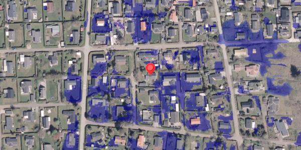 Ekstrem regn på Pilevej 3, 8300 Odder
