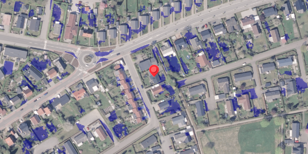 Ekstrem regn på Pilevænget 1, . , 8300 Odder
