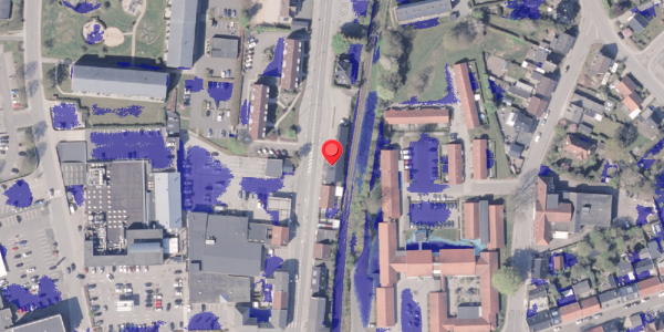 Ekstrem regn på Rådhusgade 30, 8300 Odder