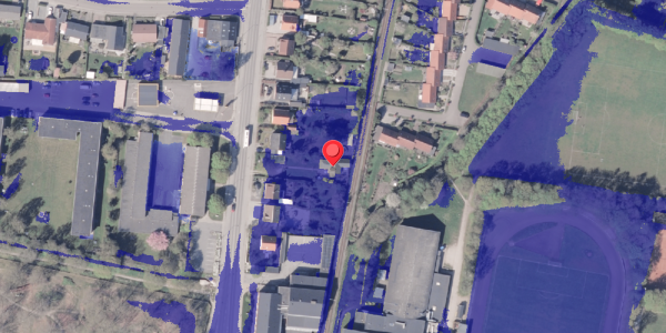 Ekstrem regn på Rådhusgade 66, 8300 Odder