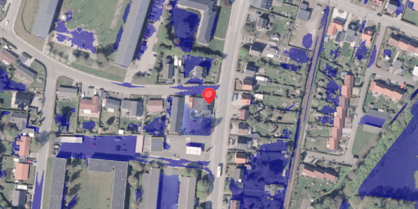 Ekstrem regn på Rådhusgade 67, 8300 Odder