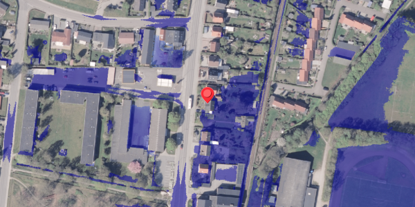 Ekstrem regn på Rådhusgade 68, 8300 Odder