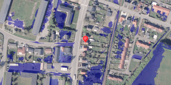Ekstrem regn på Rådhusgade 80, 8300 Odder