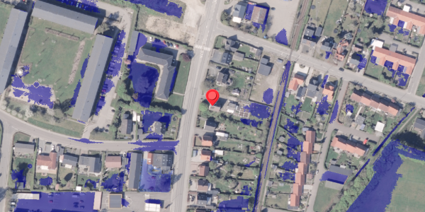 Ekstrem regn på Rådhusgade 84, 8300 Odder